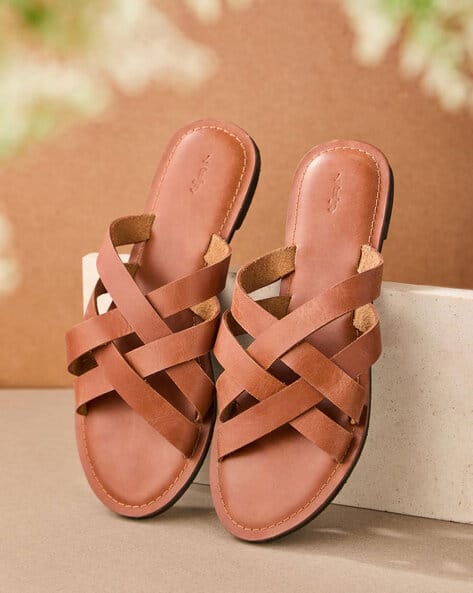 Criss Cross Wrap Sandals Flat Womens Sandals Flat Sandals With One