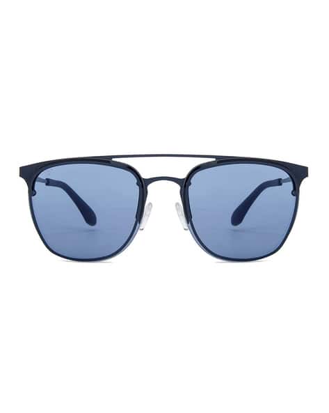 Sunglasses Blue Lens Clubmaster Buy Blue Sunglasses For Men By