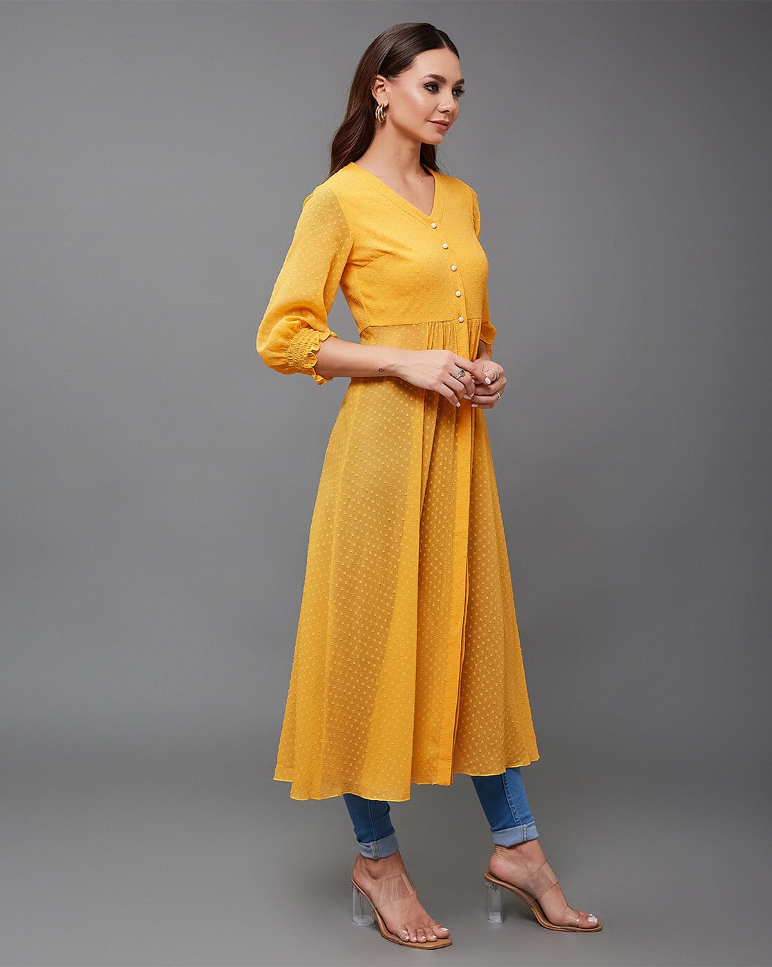 Buy Yellow Tops for Women by MISS CHASE Online | Ajio.com