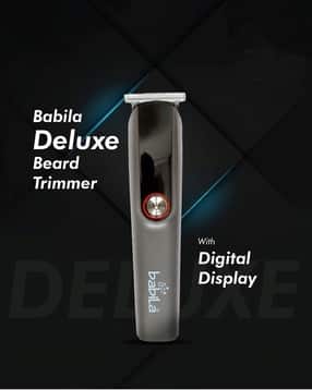 babila De Luxe Beard Trimmer - BBT-E60 - Black-picture-30
