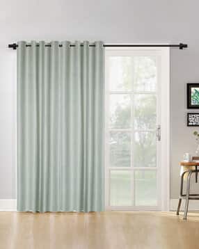 Set of 2 Eyelet Door Curtains