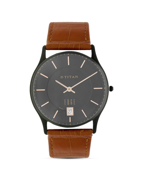 Titan edge watch belt price sale