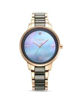 titan Women Ceramic Analogue Watch - NS95213KD04-picture-14