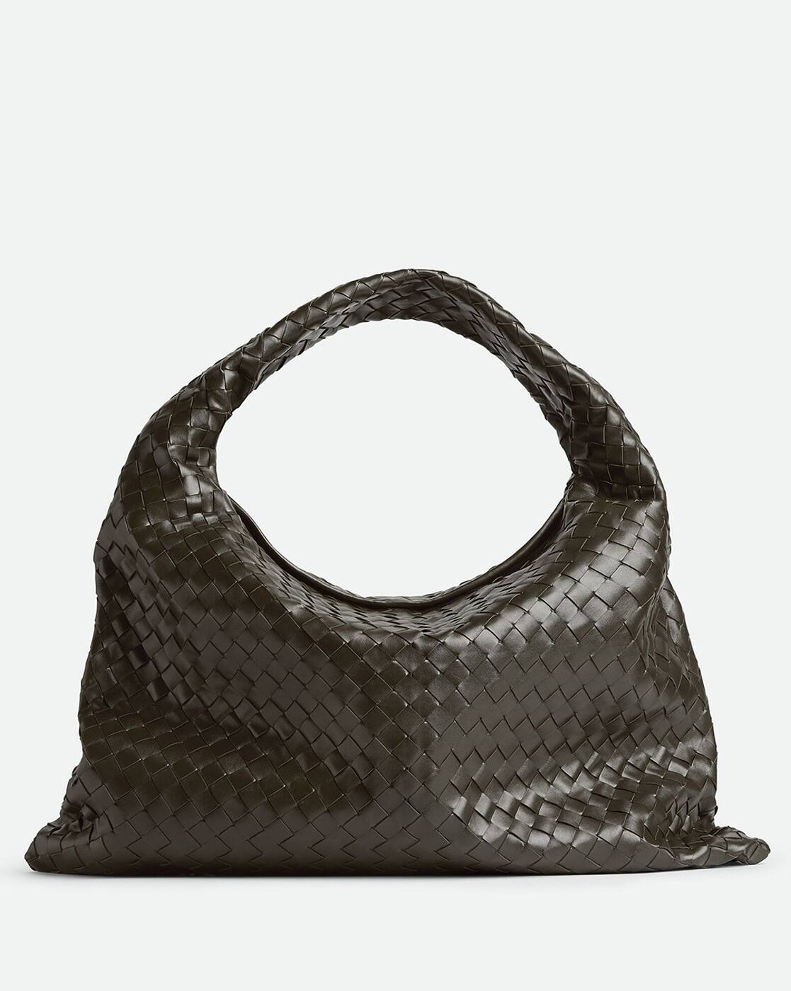 バッグ Bottega Veneta Leather Hobo Shoulder Bag -1117Wx1400H-410408041-3387-