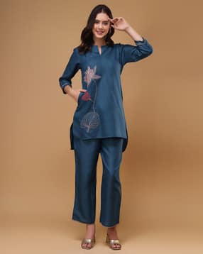 bani women Women Embroidered 2-Piece Tunic & Pants Set-picture-32