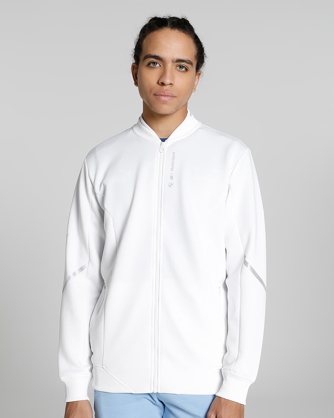 Buy PUMA BMW M Motorsport Men Spacer Jacket Online | Ajio.com
