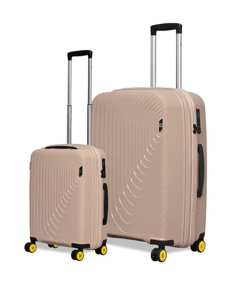 Buy Champagne Gold Luggage Trolley Bags for Men by EUME Online