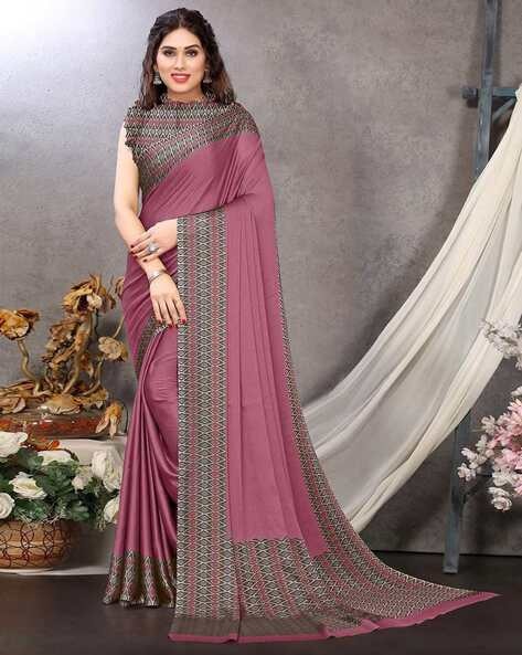 Mirchi Fashion Printed Chiffon Saree