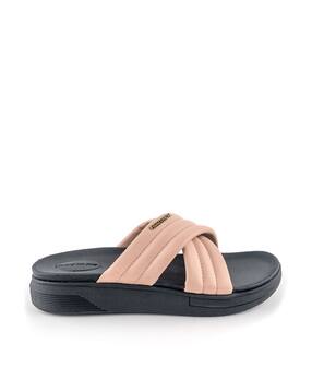 red tape Women Open-Toe Slip-On Slides-picture-36