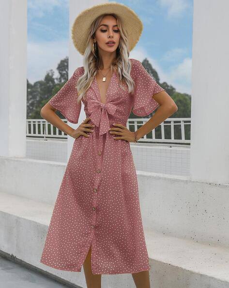 Buy Pink Dresses for Women by DaFirenze Online