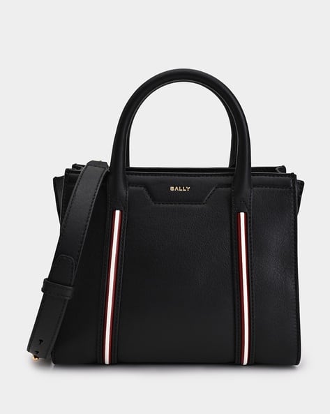 Buy Bally Code Small Tote Bag | Black Color Women | AJIO LUXE