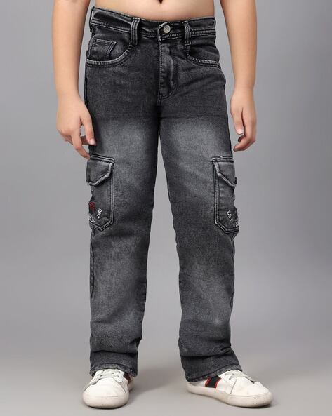 Boys Mid Wash Jeans