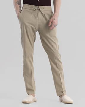snitch Men Mid-Rise Slim Fit Pants with Drawstring Waist-picture-32