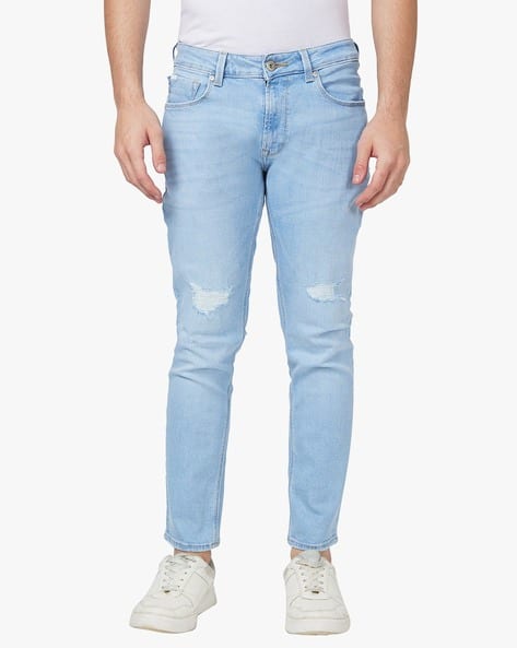 SPYKAR Men Light-Wash Rover Fit Jeans