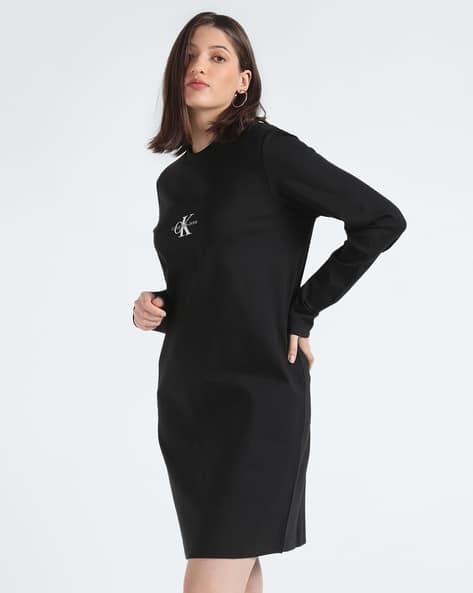 Monologo Milano Long-Sleeve T-Shirt Dress