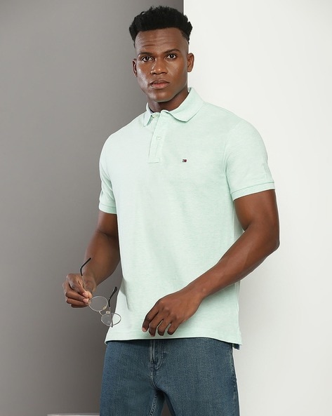 Tommy shops hilfiger polo green