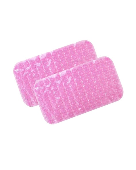 Savya Home Set of 2 Anti Skid Bath Mats 27" x 15"