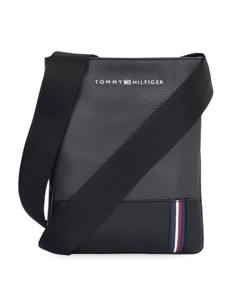 Patterned Sling Bag with Adjustable Strap