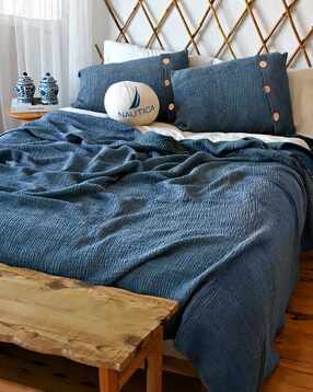 nautica 300 GSM Cotton King-Size Bedsheet with Pillow Covers-picture-40
