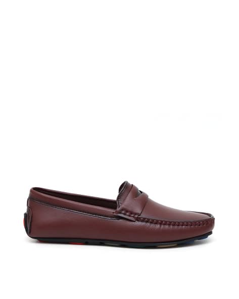 STYLWIN Men Loafers with Faux Leather Upper