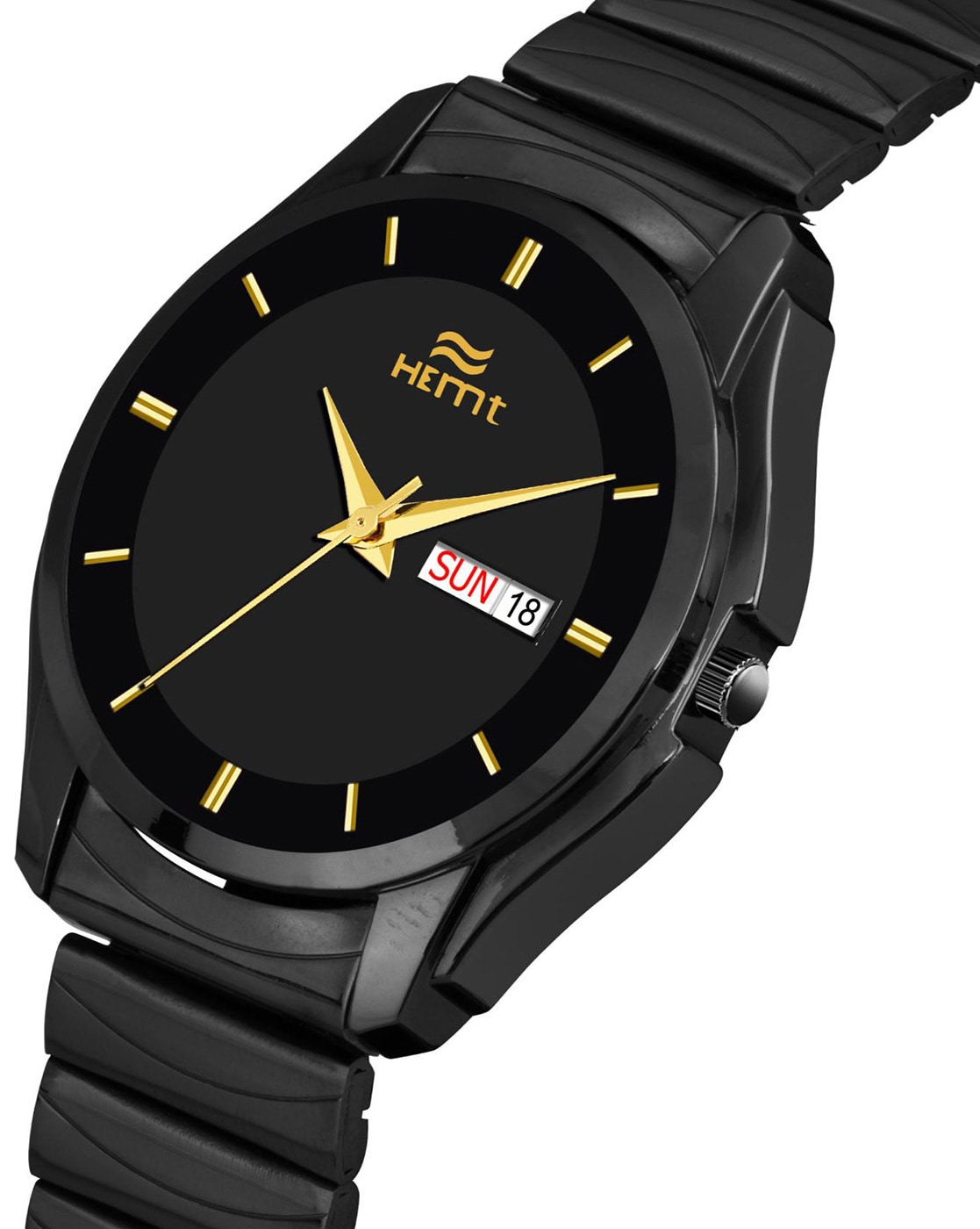 HEMT Analog Watch - For Men - Buy HEMT Analog Watch - For Men  HM-RD005-BLK-CH Online at Best Prices in India | Flipkart.com