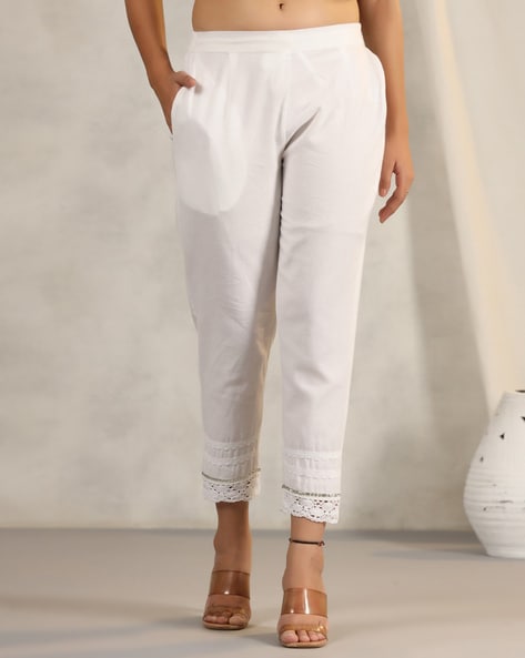 Lace Pants with Insert Pocket Price in India