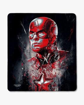 Charcoal Art Captain America Mouse Pad-image-20