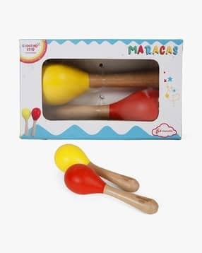 shooting star Set of 2 Maracas Wooden Rattle Set-picture-39