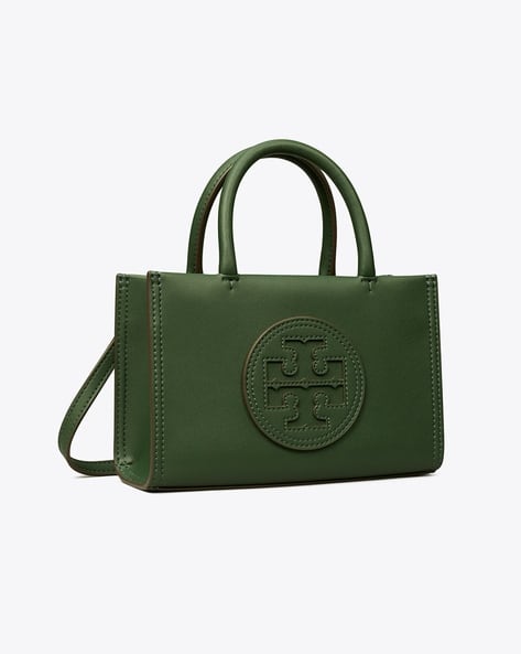 Buy Tory Burch Mini Ella Bio Tote Bag Green Color Women AJIO LUXE