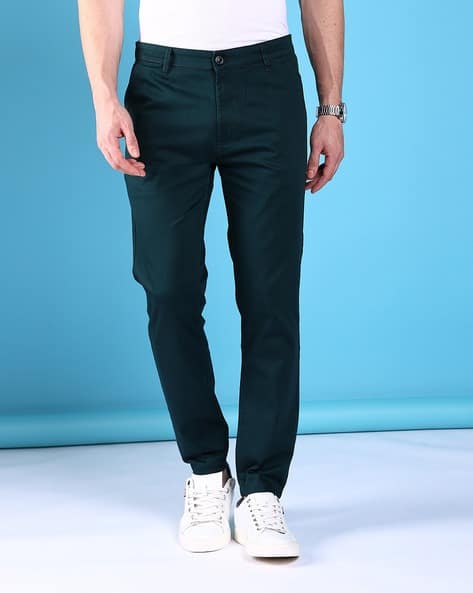 Dark Teal Pants Mens Buy Teal Green Trousers Pants For Men By The Indian  Garage Co