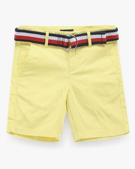 Buy Yellow Shorts 3/4ths for Boys by TOMMY HILFIGER Online