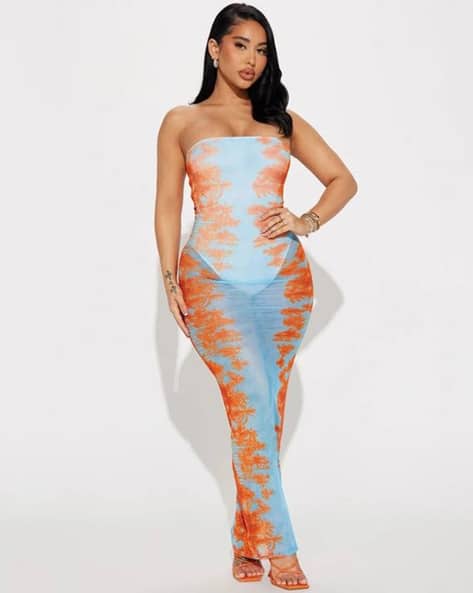 open lace back dress Blumarine S/S 2010 One-shoulder Mini Dress main image 1