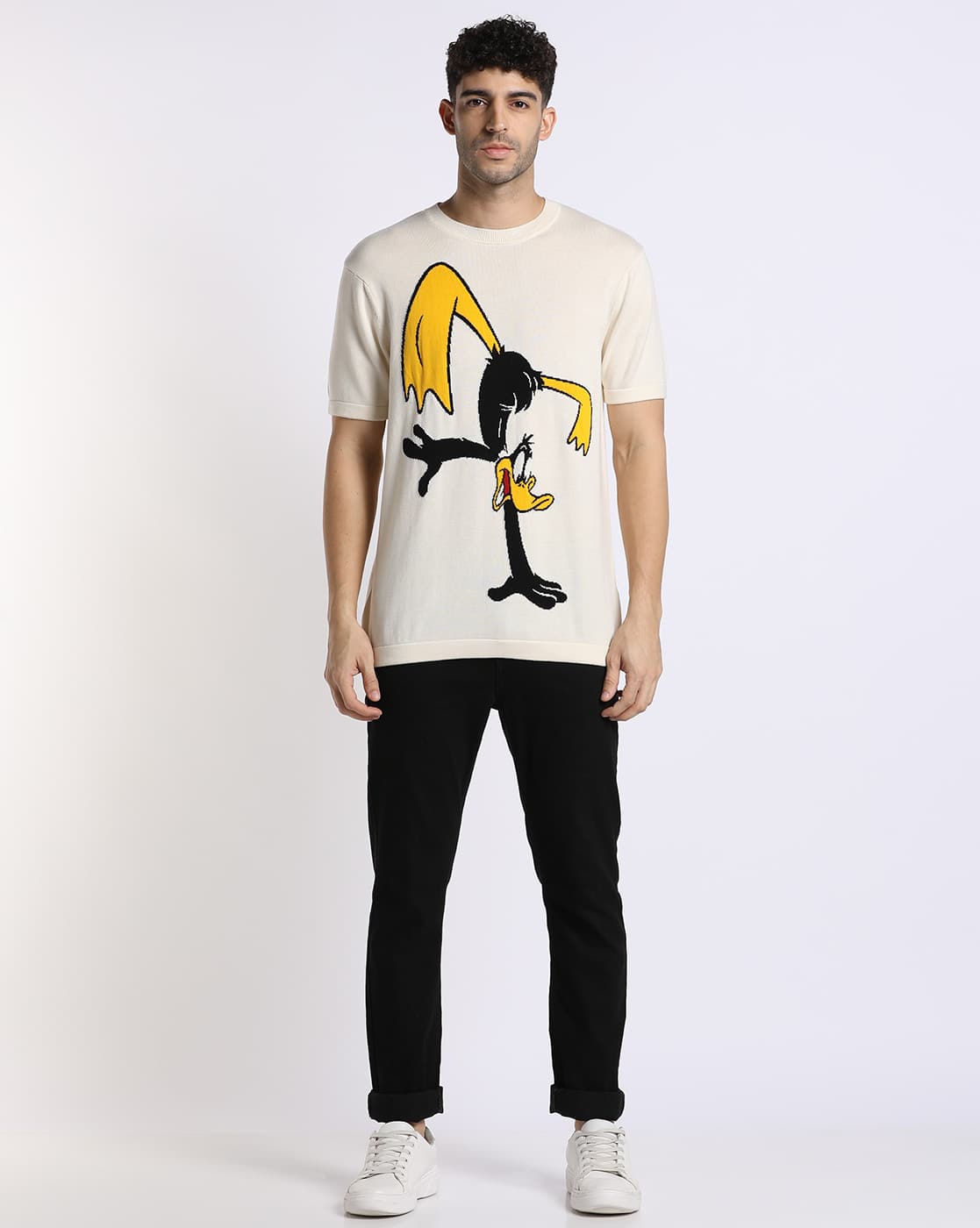 トップス LAPKARU CARTOON TEE / OFF WHITE XL LAPKARU CARTOON TEE / OFF WHITE