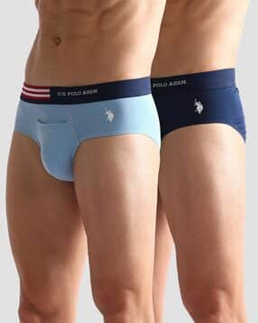 u.s. polo assn. Pack of 2 Flag Waist Single Jersey Briefs-picture-23
