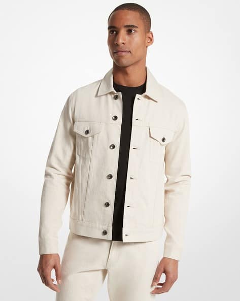 michael kors vest mens white