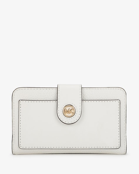 Michael Kors white wallets for 2024 women