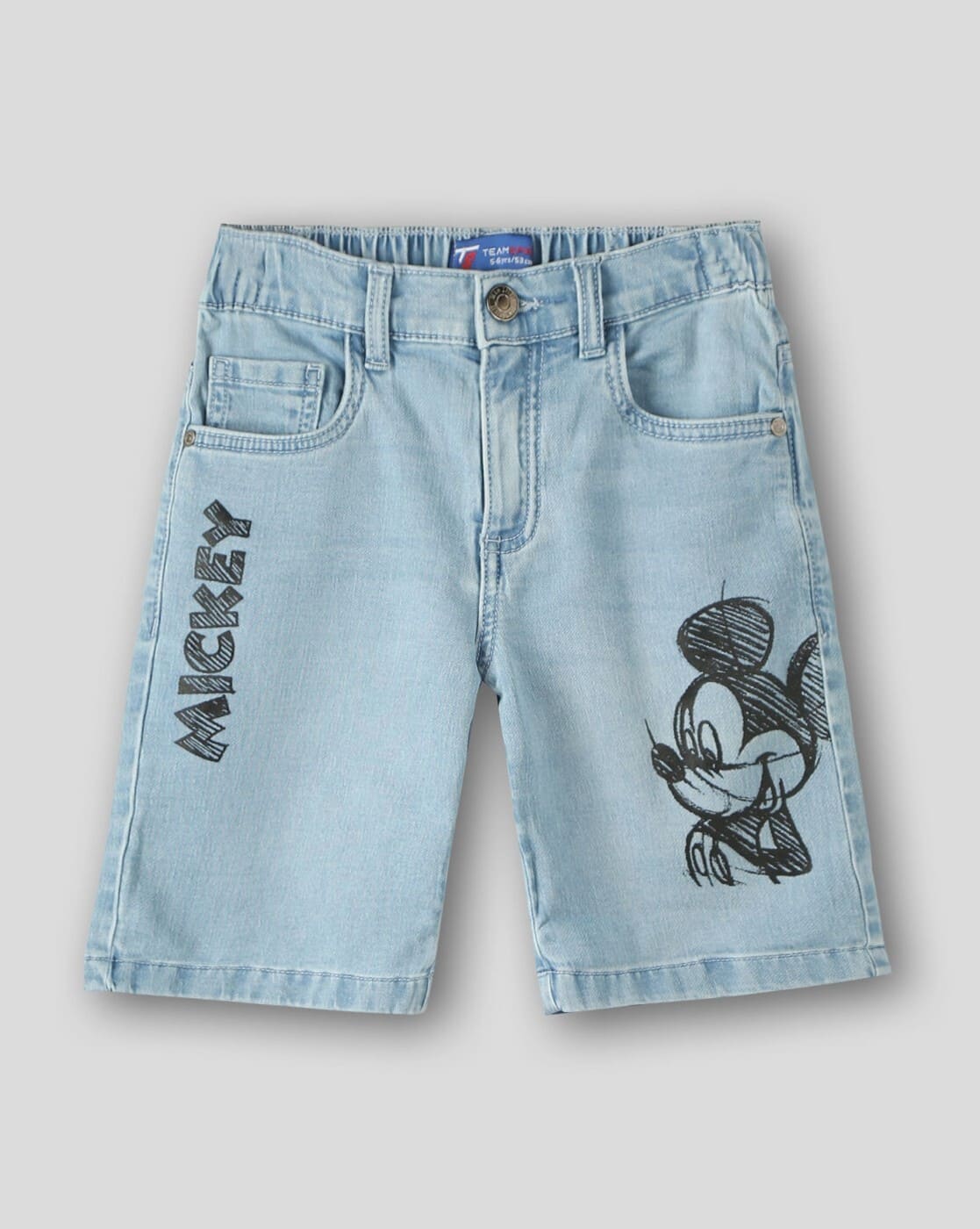 Buy Blue Shorts 3/4ths for Boys by KB TEAM SPIRIT Online