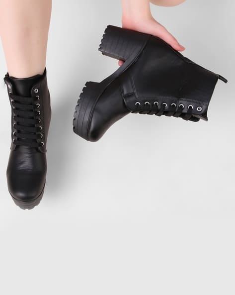 Buy Black Boots for Women by FRANINO PARIS Online