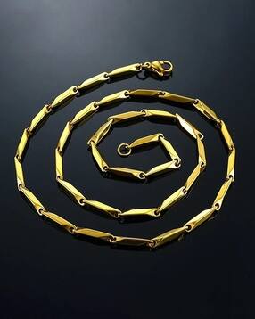 vien Men Gold-Plated Chain with Clasp-Closure-picture-30