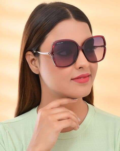 CHIWM00113-C5 Full-Rim Oversized Sunglasses