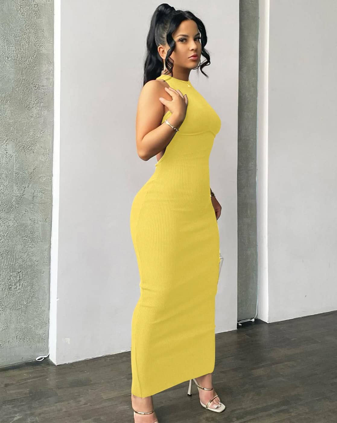 Buy Miakee Halter-Neck Bodycon Dress Online | Ajio.com Buy Miakee Halter-Neck Bodycon Dress Online | Ajio.com