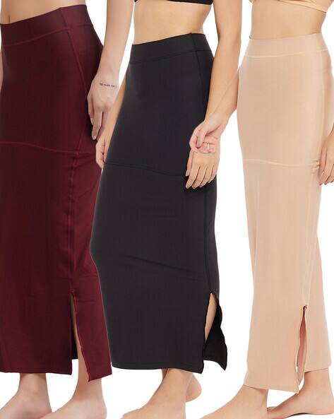 Zerokaata Pack of 3 Women Saree Shapewear