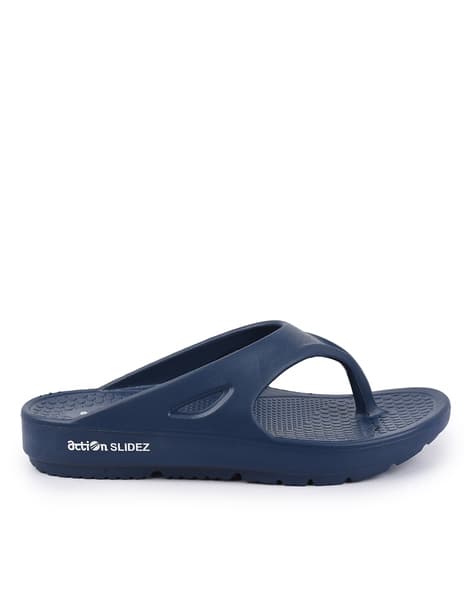 Buy Navy blue Flip Flop Slippers for Men by ACTION MILANO Online