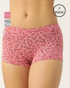 leading lady Pack of 3 Women Printed Boyshorts-picture-12