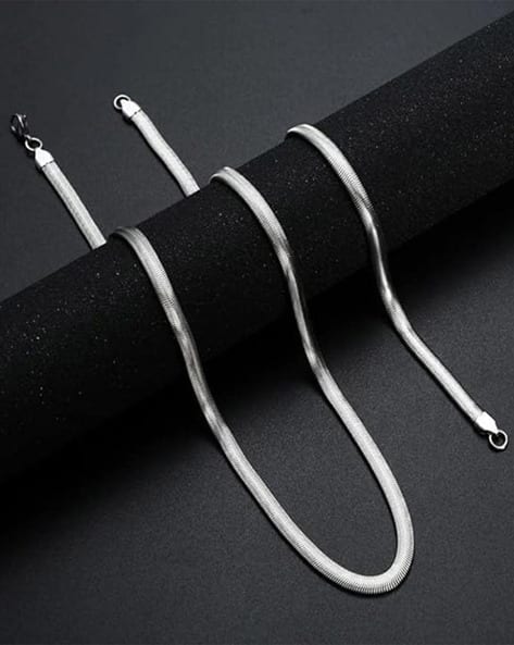 Vien Men Silver-Plated Chain with Clasp-Closure