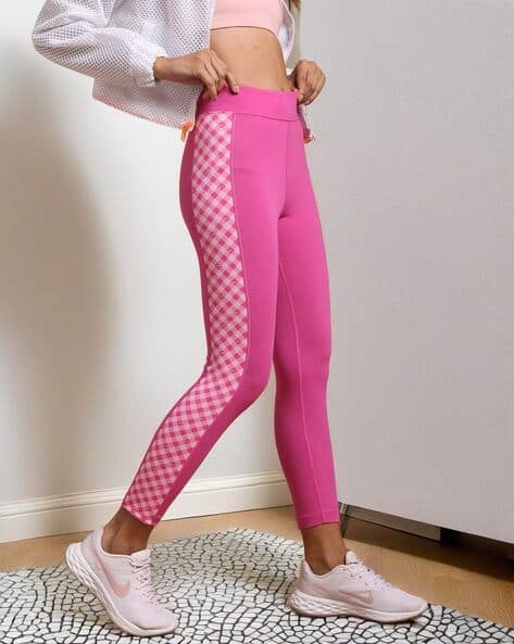 Checked Sports Leggings