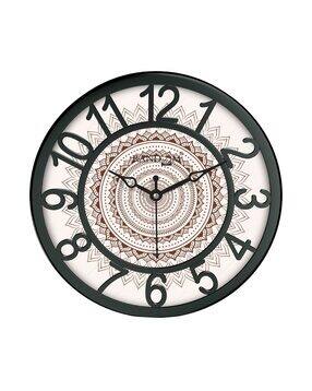 Printed Round-Shaped Analogue Wall Clock
