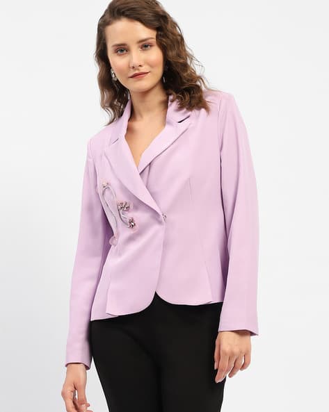 Women Embellished Blazer