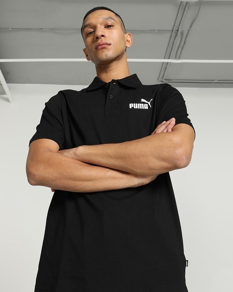 Puma Regular Fit Cotton Polo T-Shirt