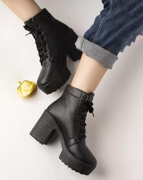 Buy Black Boots for Women by FRANINO PARIS Online